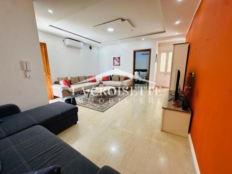 Villa plain-pied S+2 meublée à La Marsa
